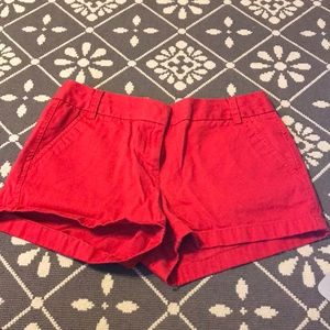 J Crew Chino shorts size 6